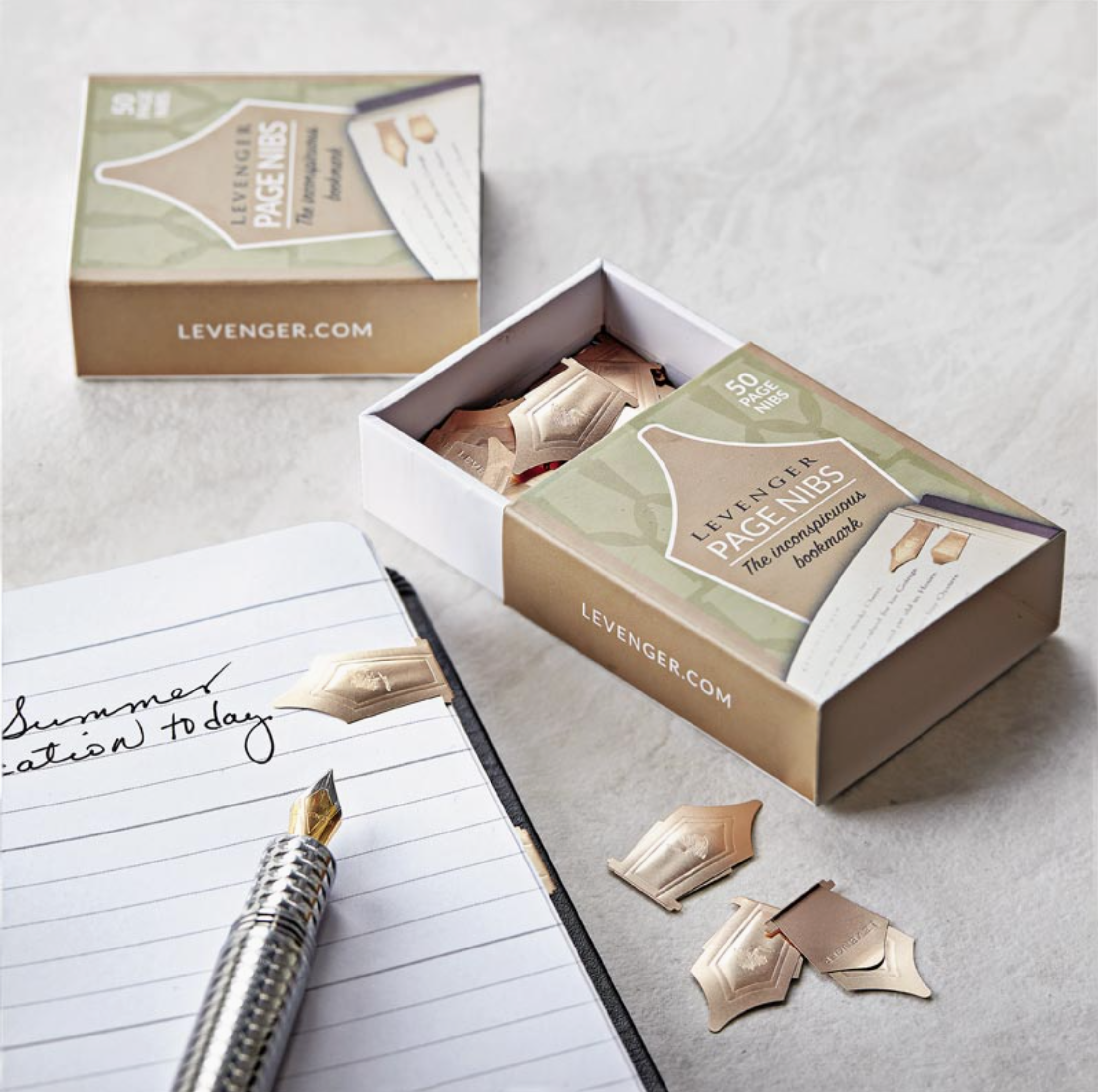 Copper Bookmark, Page Nibs - Image 5